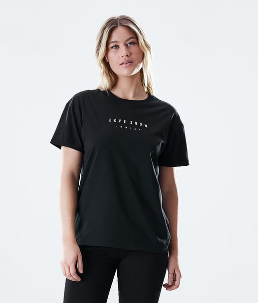 Dope Regular T-shirt Dame Black