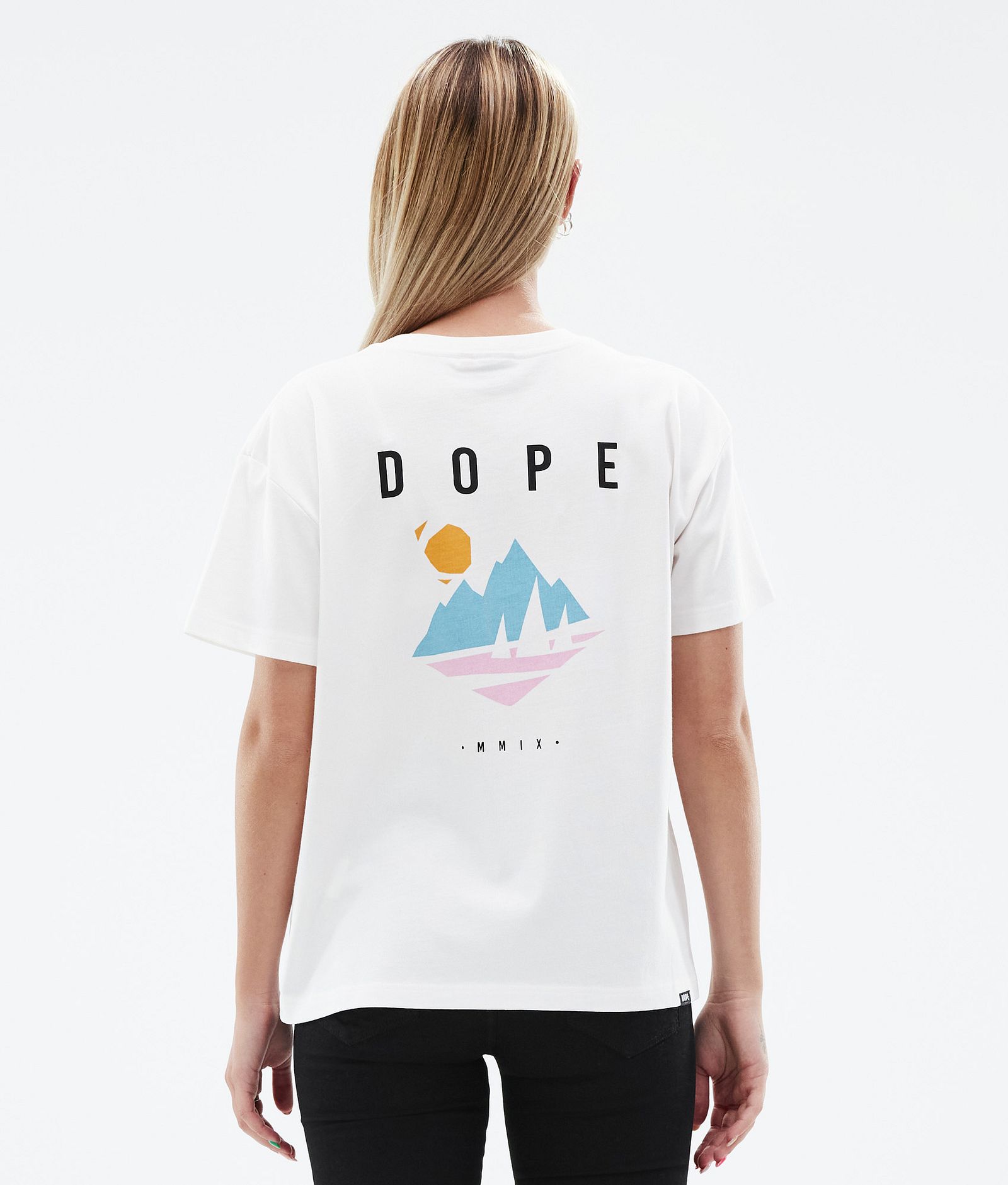 Dope Standard W 2022 T-shirt Dame Pine White, Bilde 1 av 5