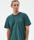 Dope Standard T-shirt Herre 2X-Up Bottle Green, Bilde 3 av 5