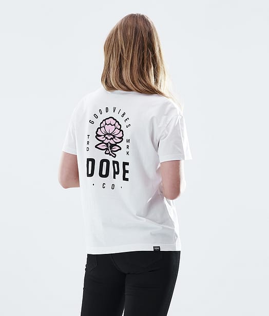 Dope Regular T-shirt Dame White