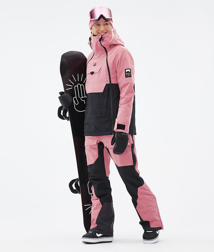 Montec Doom W Snowboardjakke Dame Pink/Black, Bilde 3 av 11