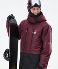 Montec Fawk Snowboardjakke Herre Burgundy/Black, Bilde 2 av 10