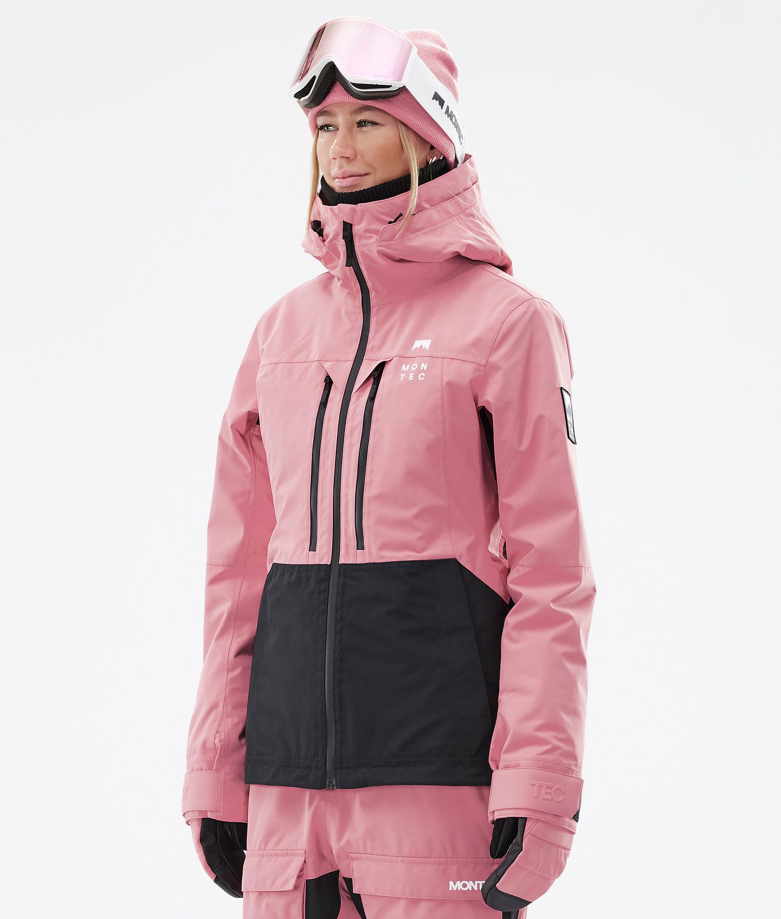 Montec Moss W Snowboardjakke Dame Pink/Black, Bilde 1 av 10