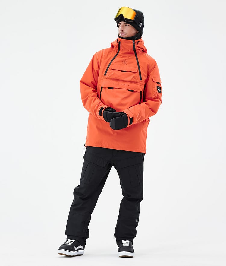 Dope Akin Snowboardjakke Herre Orange, Bilde 3 av 8