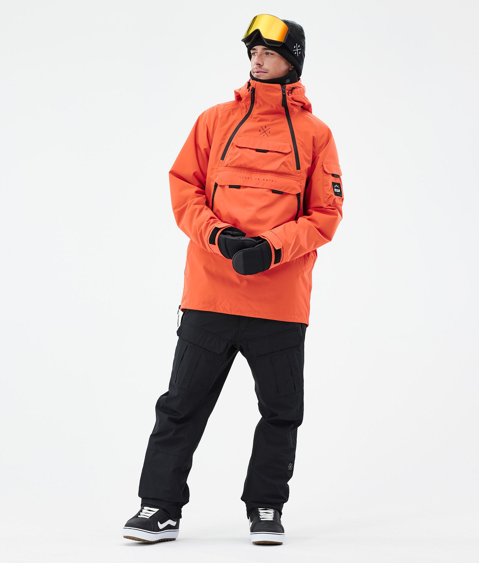 Dope Akin Snowboardjakke Herre Orange, Bilde 2 av 8