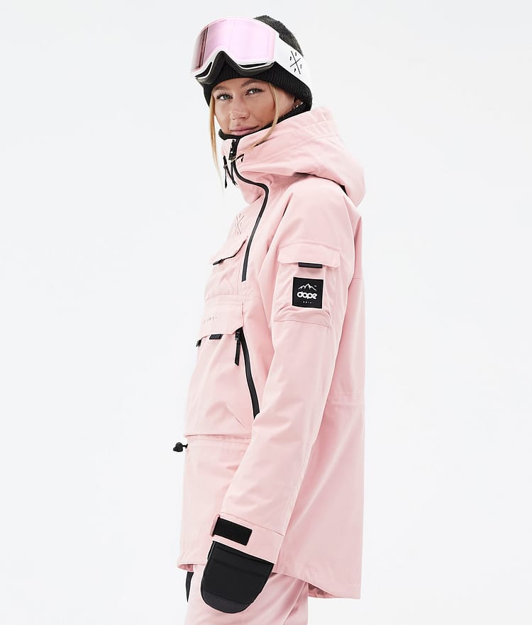 Dope Akin W Snowboardjakke Dame Soft Pink, Bilde 6 av 8
