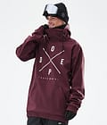 Dope Yeti Snowboardjakke Herre 2X-Up Burgundy, Bilde 1 av 8