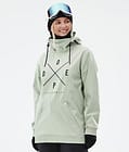 Dope Yeti W Snowboardjakke Dame 2X-Up Soft Green Renewed, Bilde 1 av 7