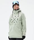 Dope Yeti W Snowboardjakke Dame 2X-Up Soft Green, Bilde 1 av 7