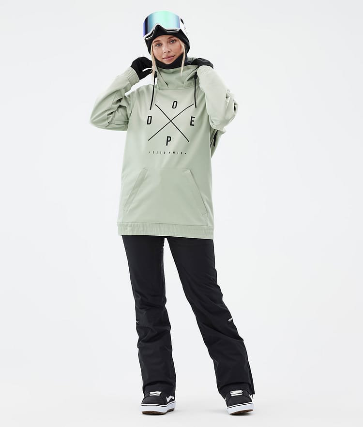 Dope Yeti W Snowboardjakke Dame 2X-Up Soft Green Renewed, Bilde 3 av 7
