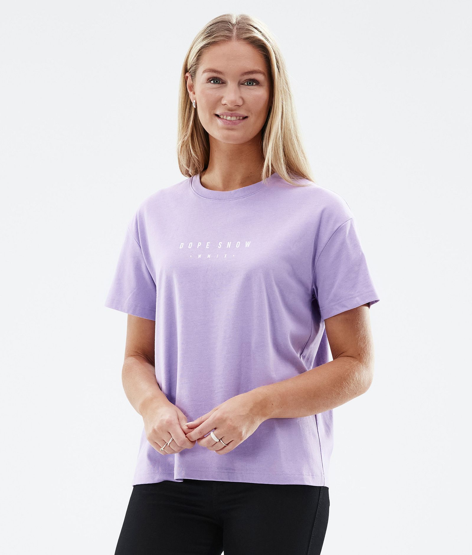 Dope Standard W 2022 T-shirt Dame Range Faded Violet, Bilde 2 av 5
