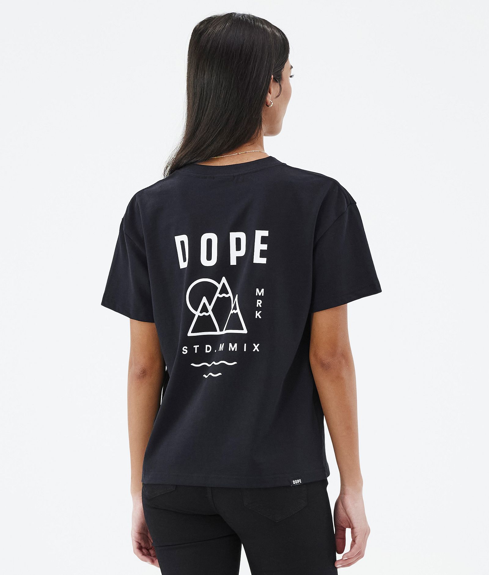 Dope Standard W 2022 T-shirt Dame Summit Black, Bilde 1 av 5