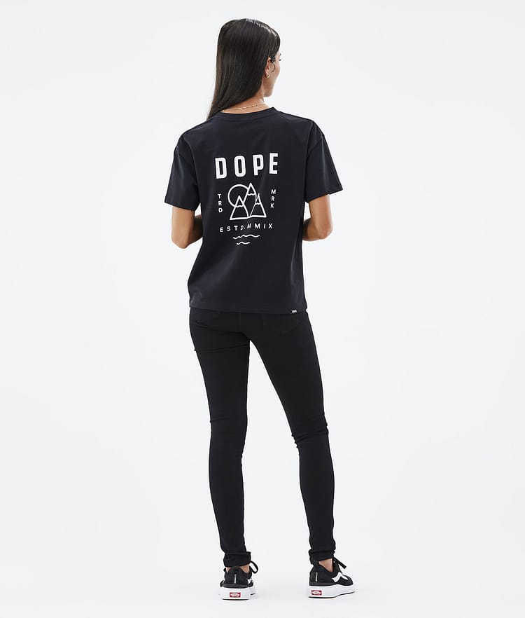 Dope Standard W 2022 T-shirt Dame Summit Black, Bilde 4 av 5