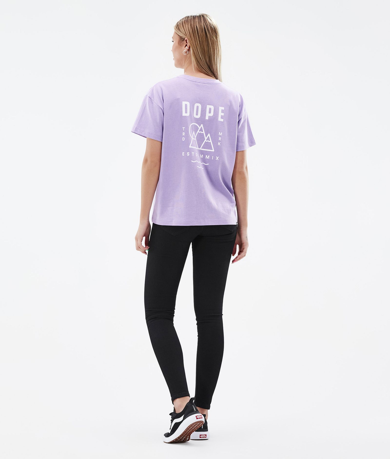 Dope Standard W 2022 T-shirt Dame Summit Faded Violet, Bilde 4 av 5