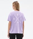 Dope Standard W 2022 T-shirt Dame 2X-Up Faded Violet, Bilde 1 av 5