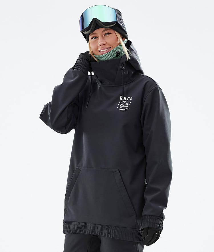 Dope Yeti W 2022 Snowboardjakke Dame Summit Black, Bilde 2 av 8