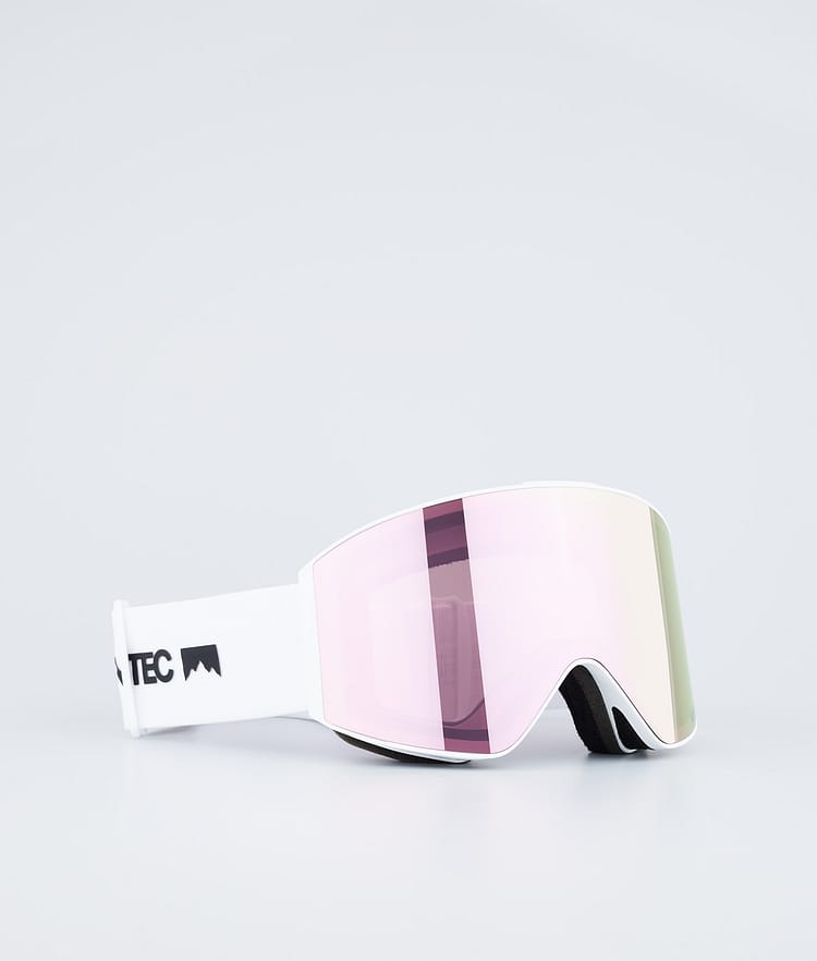 Montec Scope 2022 Skibriller White/Rose Mirror, Bilde 1 av 6