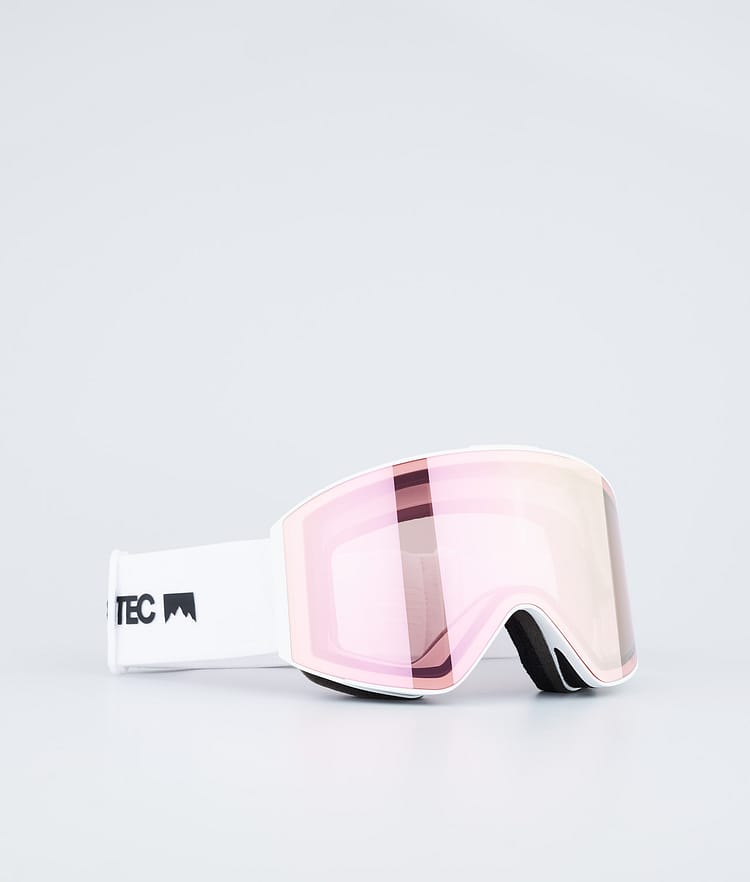 Montec Scope 2022 Skibriller White/Pink Sapphire Mirror, Bilde 1 av 6