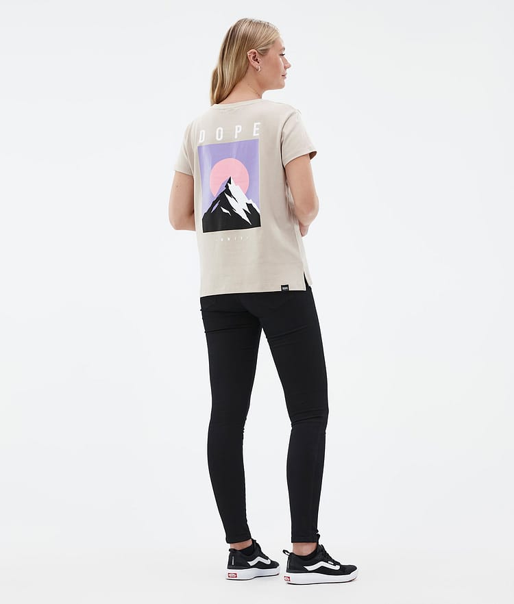 Dope Standard W T-shirt Dame Aphex Sand, Bilde 4 av 6