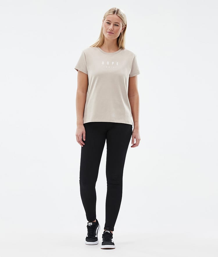 Dope Standard W T-shirt Dame Aphex Sand, Bilde 5 av 6