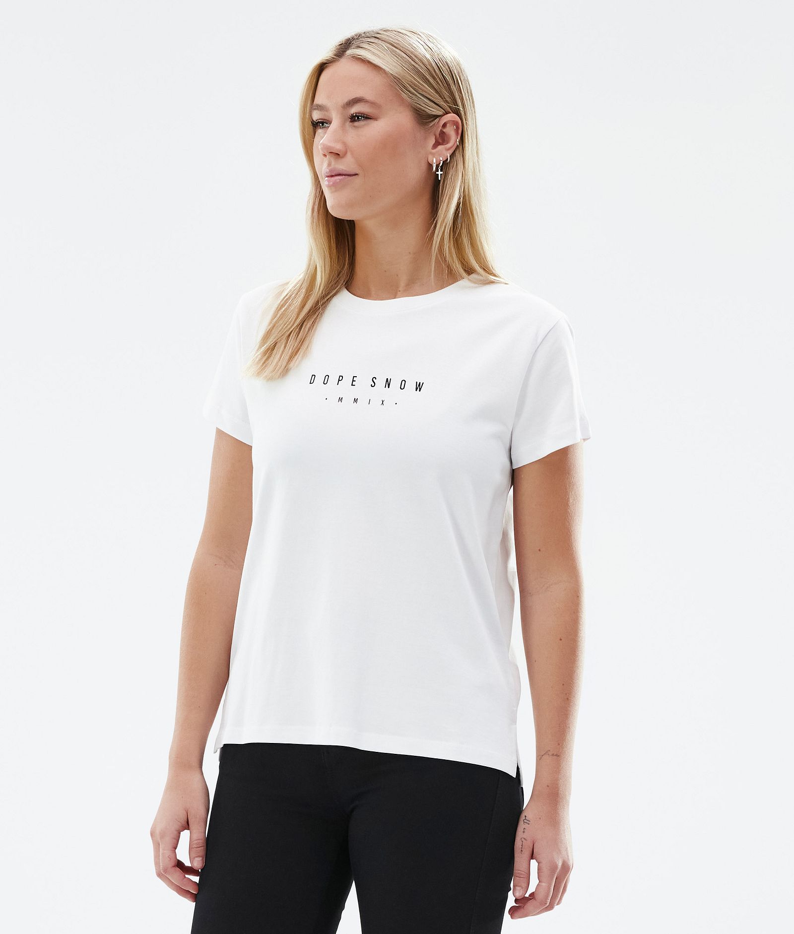Dope Standard W T-shirt Dame Silhouette White, Bilde 2 av 6