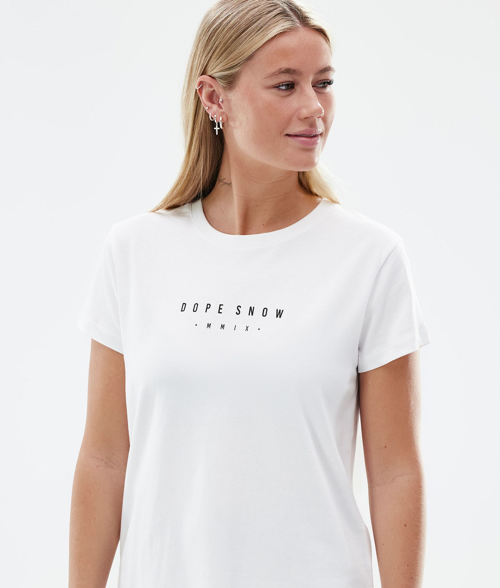 Dope Standard W T-shirt Dame Silhouette White, Bilde 3 av 6
