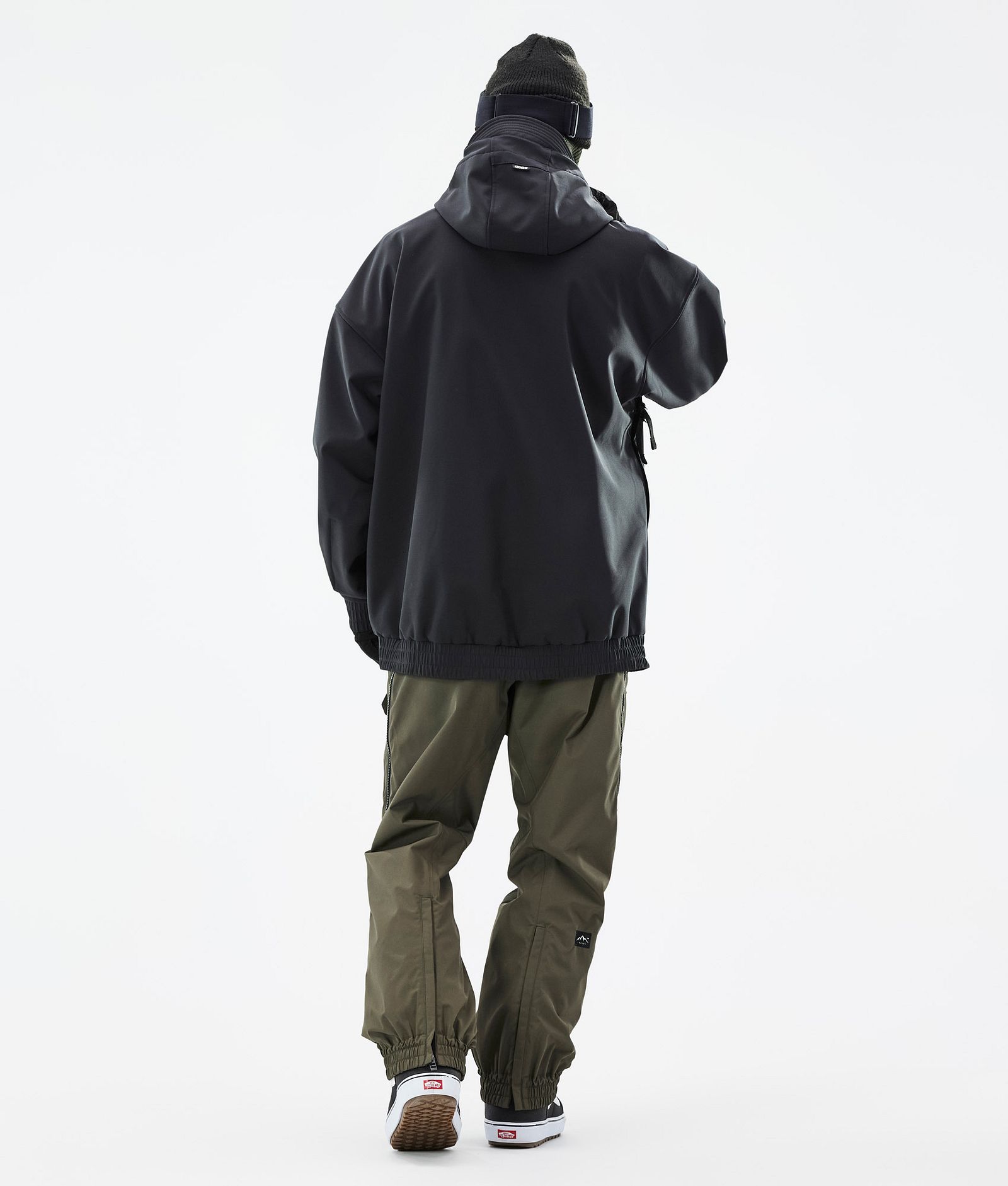 Dope Cyclone Snowboardoutfit Herre Black/Olive Green, Image 2 of 2