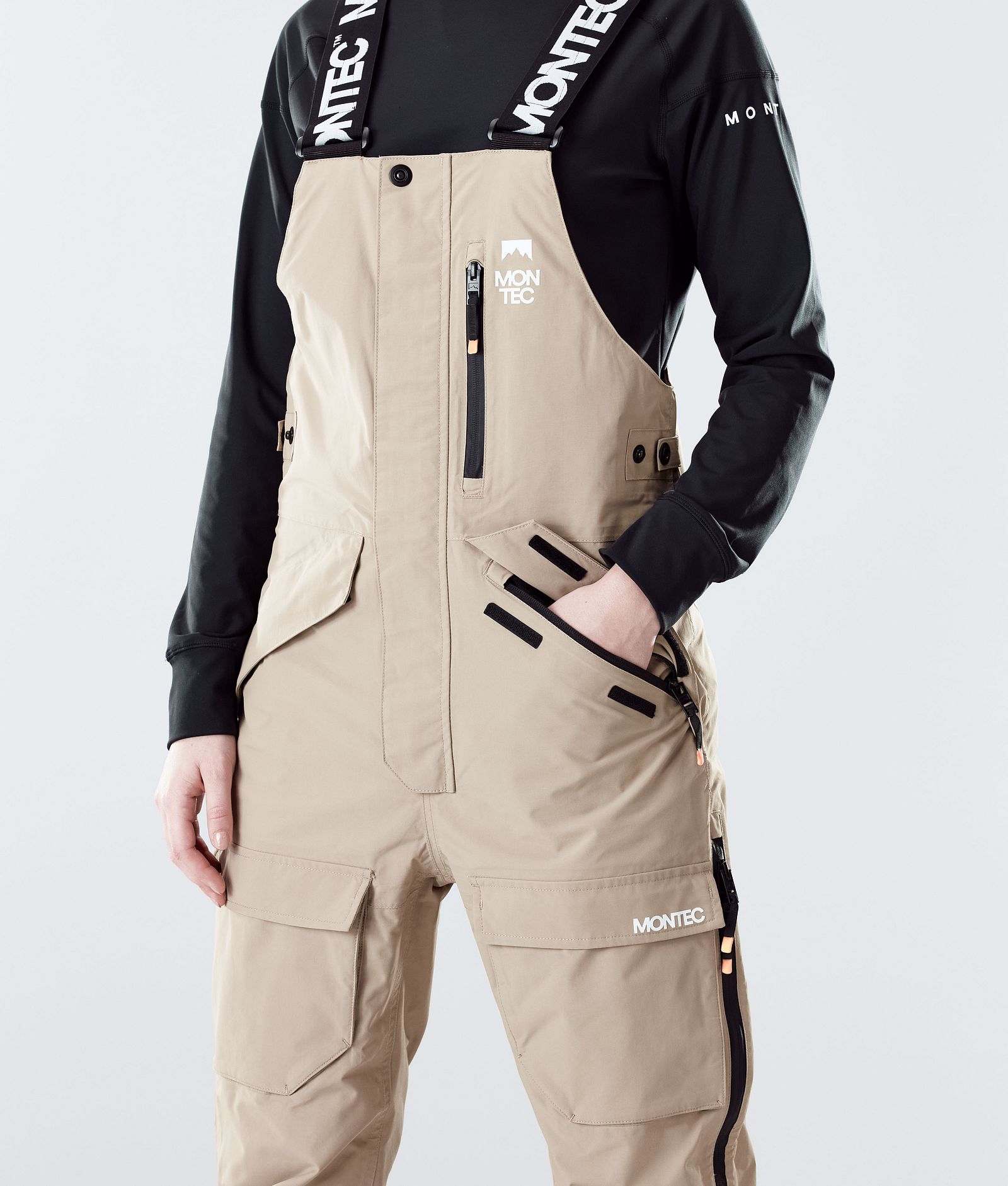 Montec Fawk W 2020 Skibukse Dame Khaki, Bilde 5 av 6