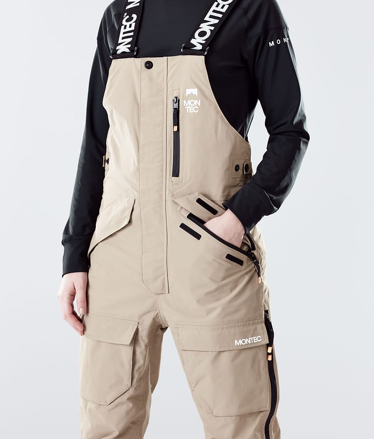 Montec Fawk W 2020 Skibukse Dame Khaki, Bilde 5 av 6