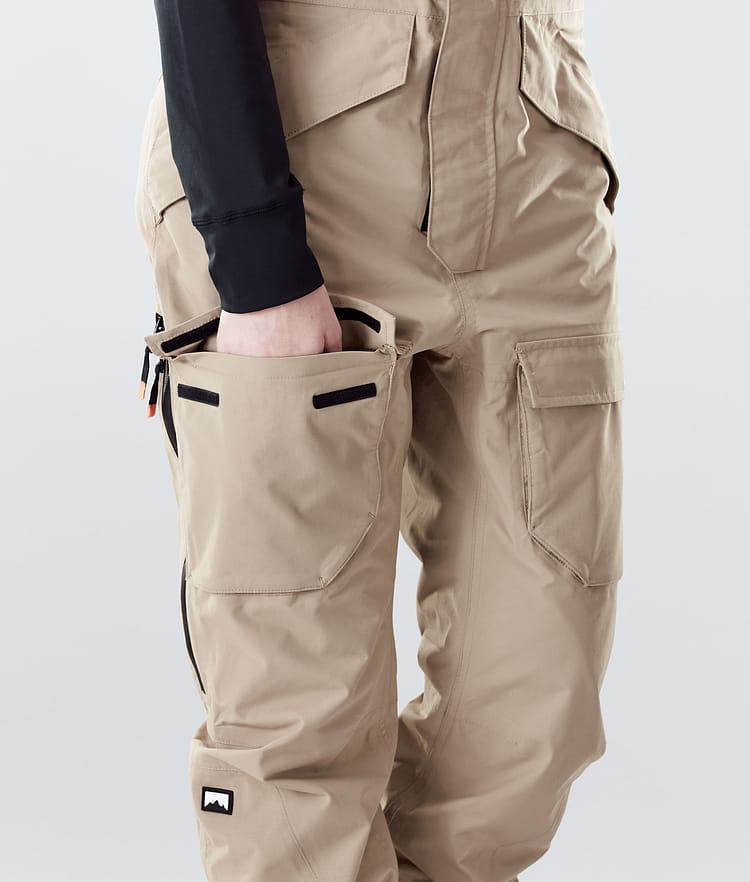 Montec Fawk W 2020 Skibukse Dame Khaki, Bilde 6 av 6