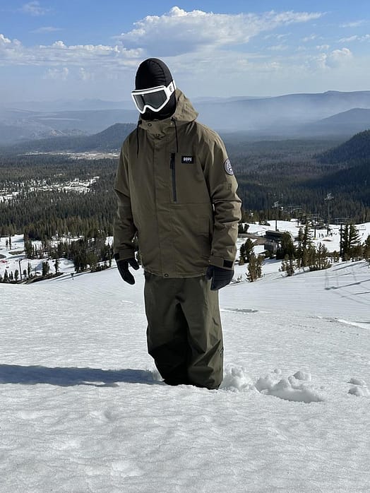 Kunde @lukas.muellauer i Dope Blizzard Full Zip 24 Snowboardjakke Herre Olive Green Renewed