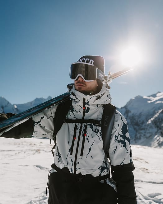 Kunde @fabiostuder i Montec Arch Snowboardjakke Herre Ice/Black Renewed