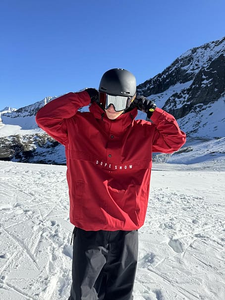 Kunde @vladkhadarin i Dope Legacy Snowboardjakke Herre Deep Red Renewed
