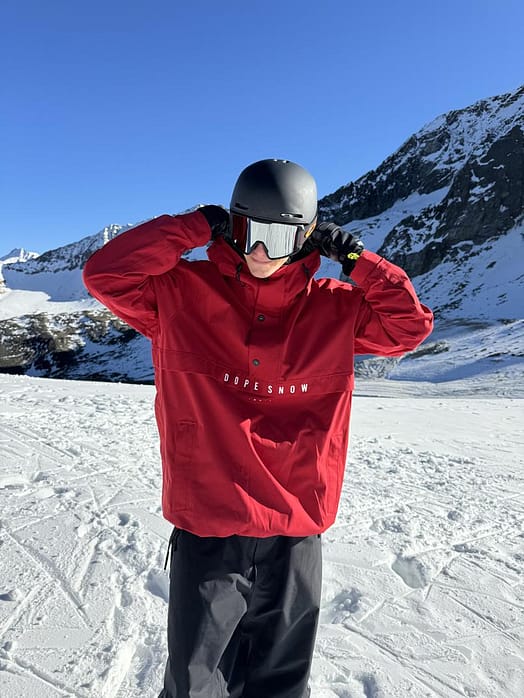 Kunde @vladkhadarin i Dope Legacy Snowboardjakke Herre Deep Red Renewed