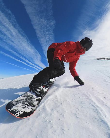 Kunde @jumbonavalta i Dope Legacy Snowboardjakke Herre Deep Red Renewed