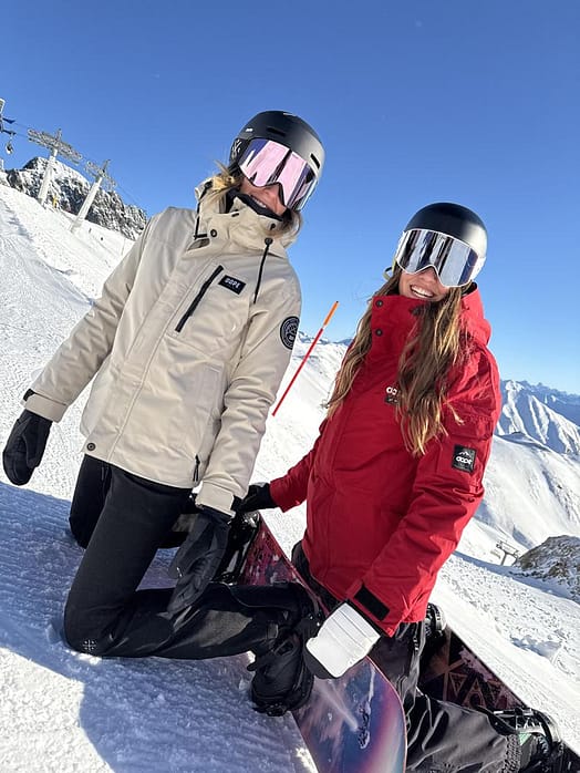 Kunde @mouns__ i Dope Blizzard W Full Zip 24 Snowboardjakke Dame Sand Renewed