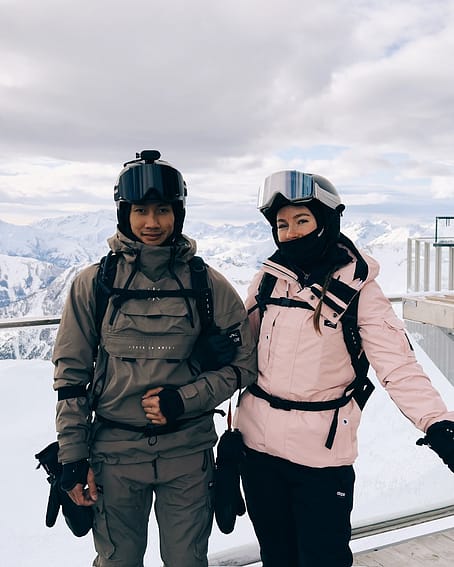 Kunde @elinlilarkfors i Dope Adept W Snowboardjakke Dame Soft Pink Renewed