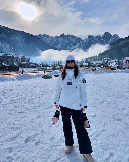 Kunde @jannickaz i Dope Blizzard W Snowboardjakke Dame Whitish Renewed