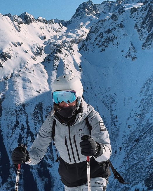 Kunde @romanehermen i Montec Moss W Snowboardjakke Dame Soft Blue/Black
