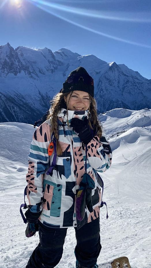 Kunde @katrine_isakova i Dope Adept W Snowboardjakke Dame Melon Renewed