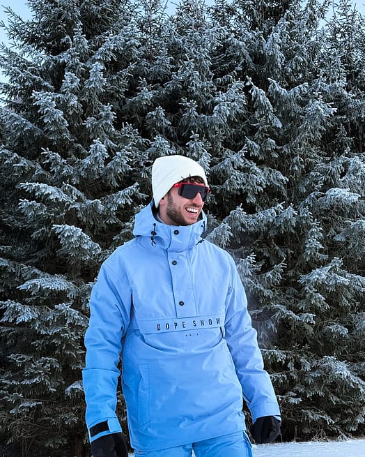 Kunde @thomasarge i Dope Legacy Snowboardjakke Herre Light Blue Renewed
