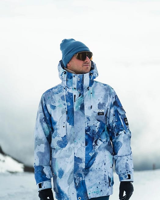 Kunde @thomasarge i Dope Adept Skijakke Herre Spray Blue Green