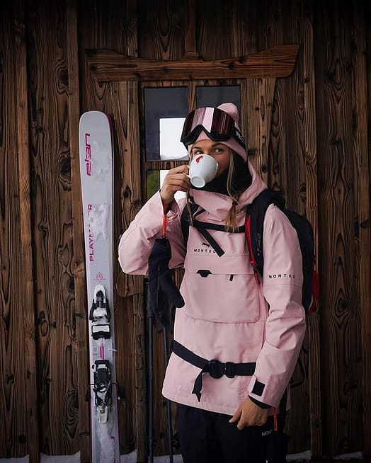 Kunde @vickanwahlen i Montec Dune W Snowboardjakke Dame Soft Pink