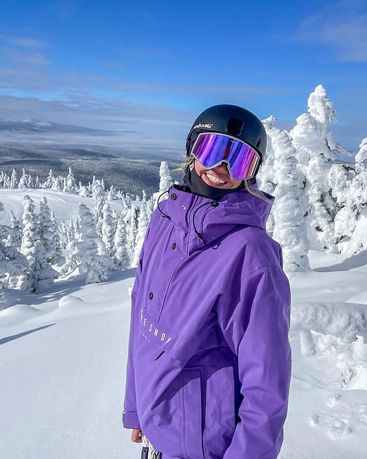 Kunde @holyshitthatsgood i Dope Legacy W Snowboardjakke Dame Vivid Purple Renewed