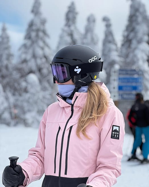 Kunde @kyrawex i Montec Moss W Snowboardjakke Dame Soft Pink/Black Renewed