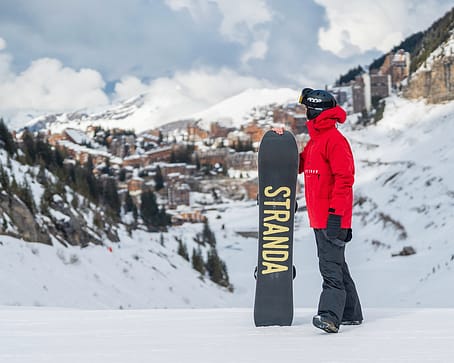 Kunde @andrei_blaj i Dope Legacy Snowboardjakke Herre Deep Red Renewed