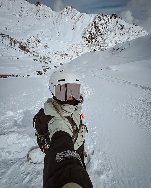 Kunde @kamila_novak i Montec Dune W Snowboardjakke Dame Soft Green/Black