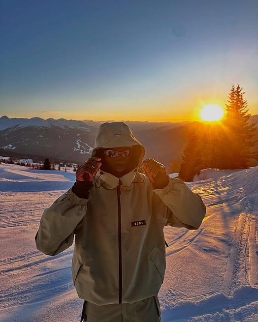 Kunde @ibra_ski_ i Dope Spartan Skijakke Herre Moss Green