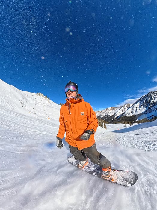 Kunde @the.scenicdetour i Dope Adept Skijakke Herre Burned Orange