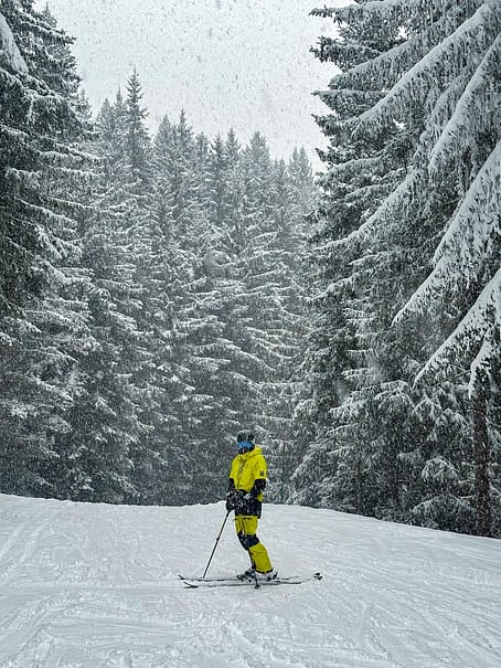 Kunde @tao_en_montagne i Montec Arch Skijakke Herre Bright Yellow/Black